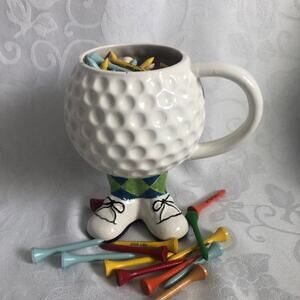 Golf Ball t holder cup